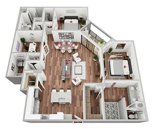 Floor plan 2B