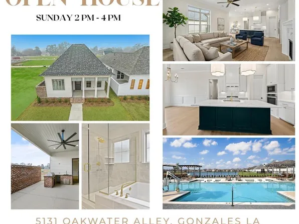 5131 Oakwater Aly, Gonzales, LA 70737
