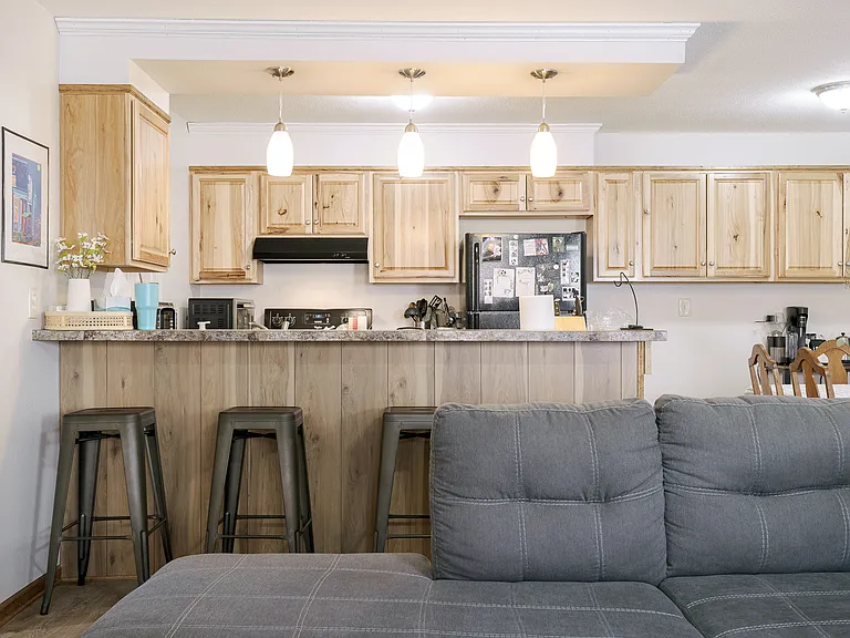 Fully remodeled kitchen with newer appliances