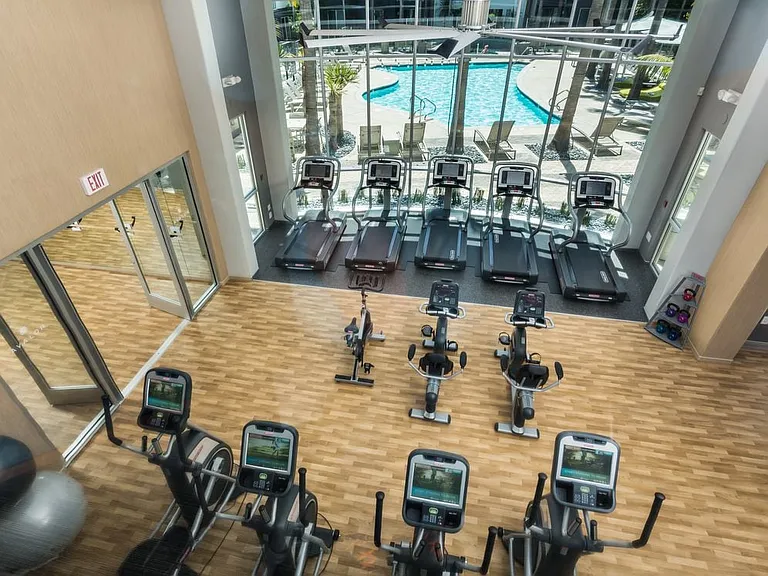 Fitness Center with Cardio Room