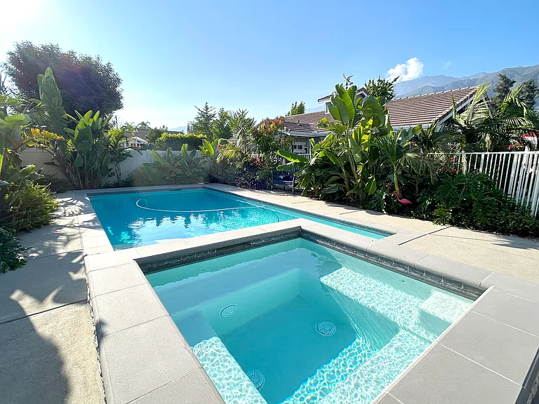 Unwind in the sparkling pool while soaking up stunning mountain views. Whether you're enjoying a sunrise swim or a sunset float, this serene setting is the perfect escape.