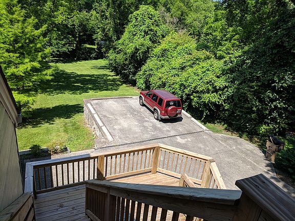 concrete drive and parking