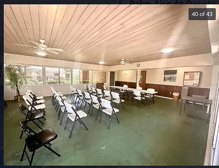 community activity room.
