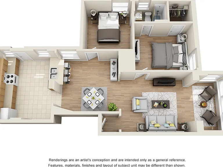 2 Bedroom | 1 Bathroom 2 Bedroom | 1 Bathroom