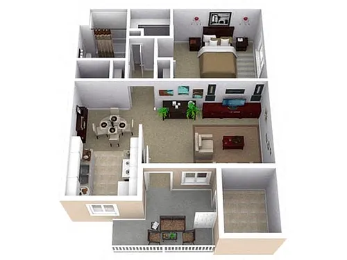 Floor plan Brazos Deluxe 2
