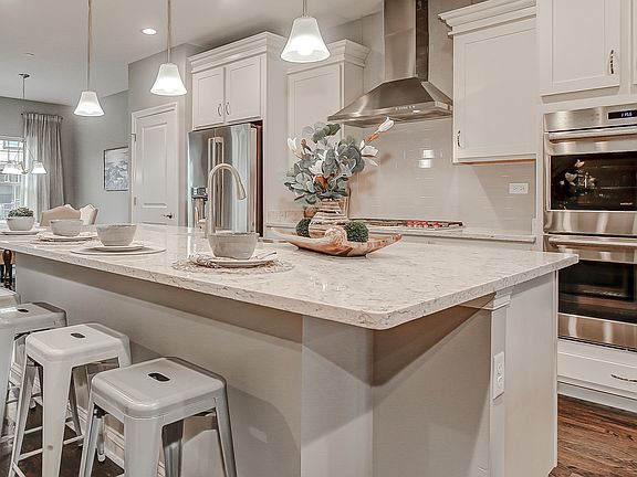 Striking kitchen with island