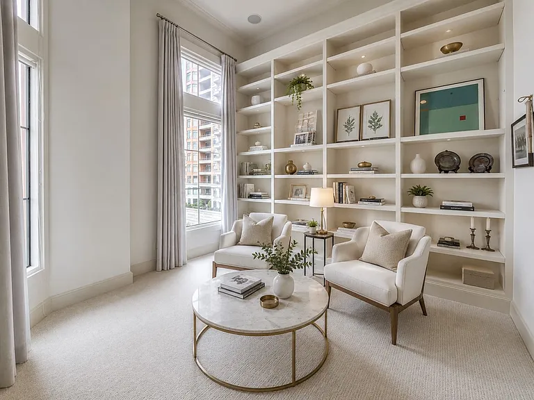 Sitting room is virtually Staged