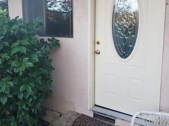 Entrance to cottage