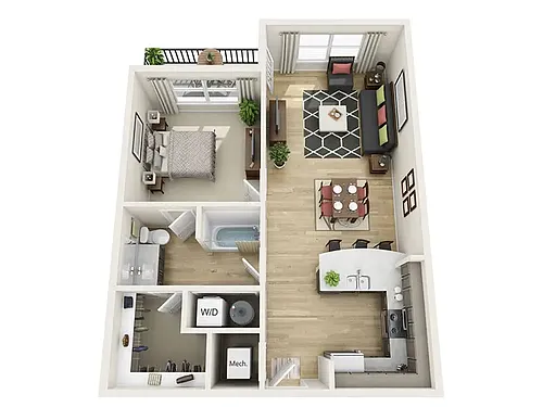 Floor plan A1