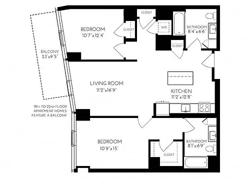 Floor plan 2 D - 1