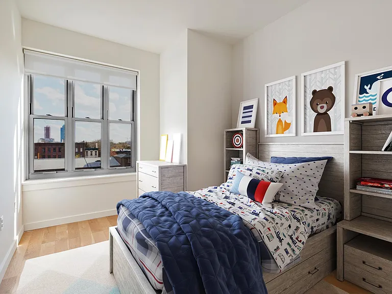 Bright Bedrooms with City Views