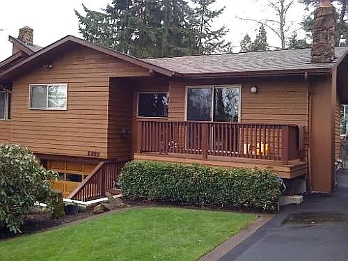 Front deck