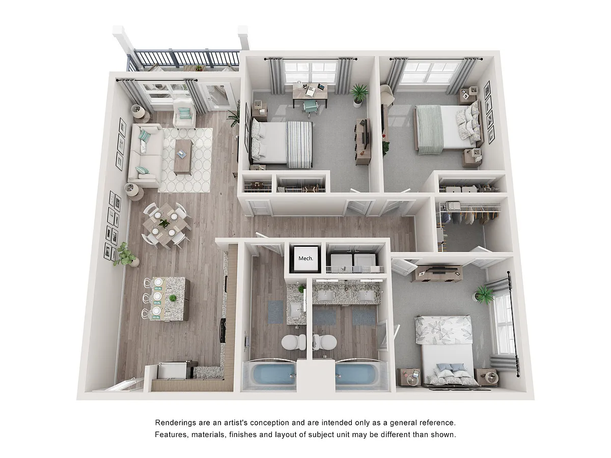 Floor plan The Azalea