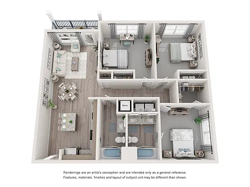 Floor plan The Azalea