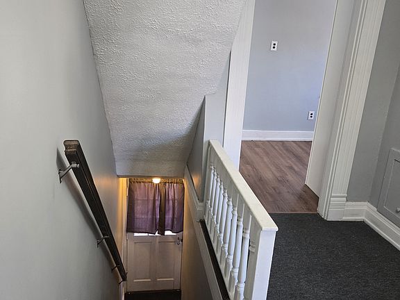 Stairs leading to outside