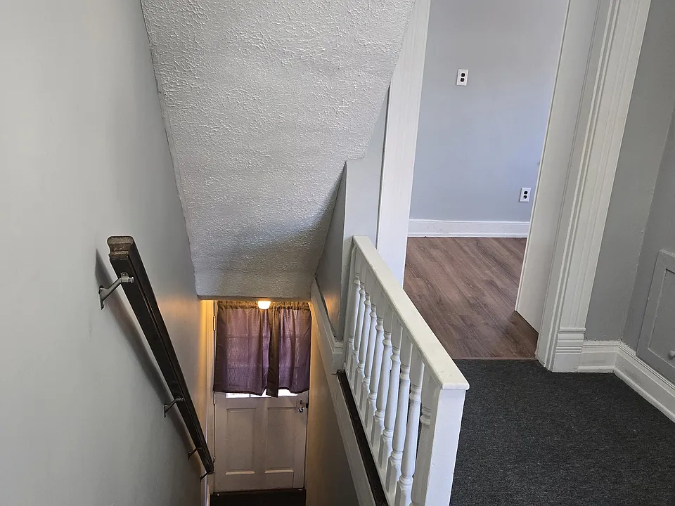 Stairs leading to outside