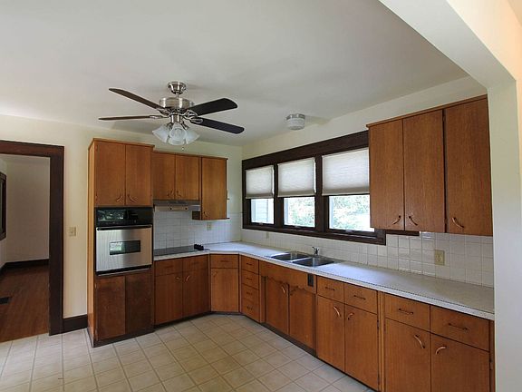 New oven and stove top.