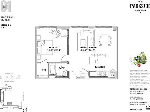 1st image of 125 Parkside Ave #2J