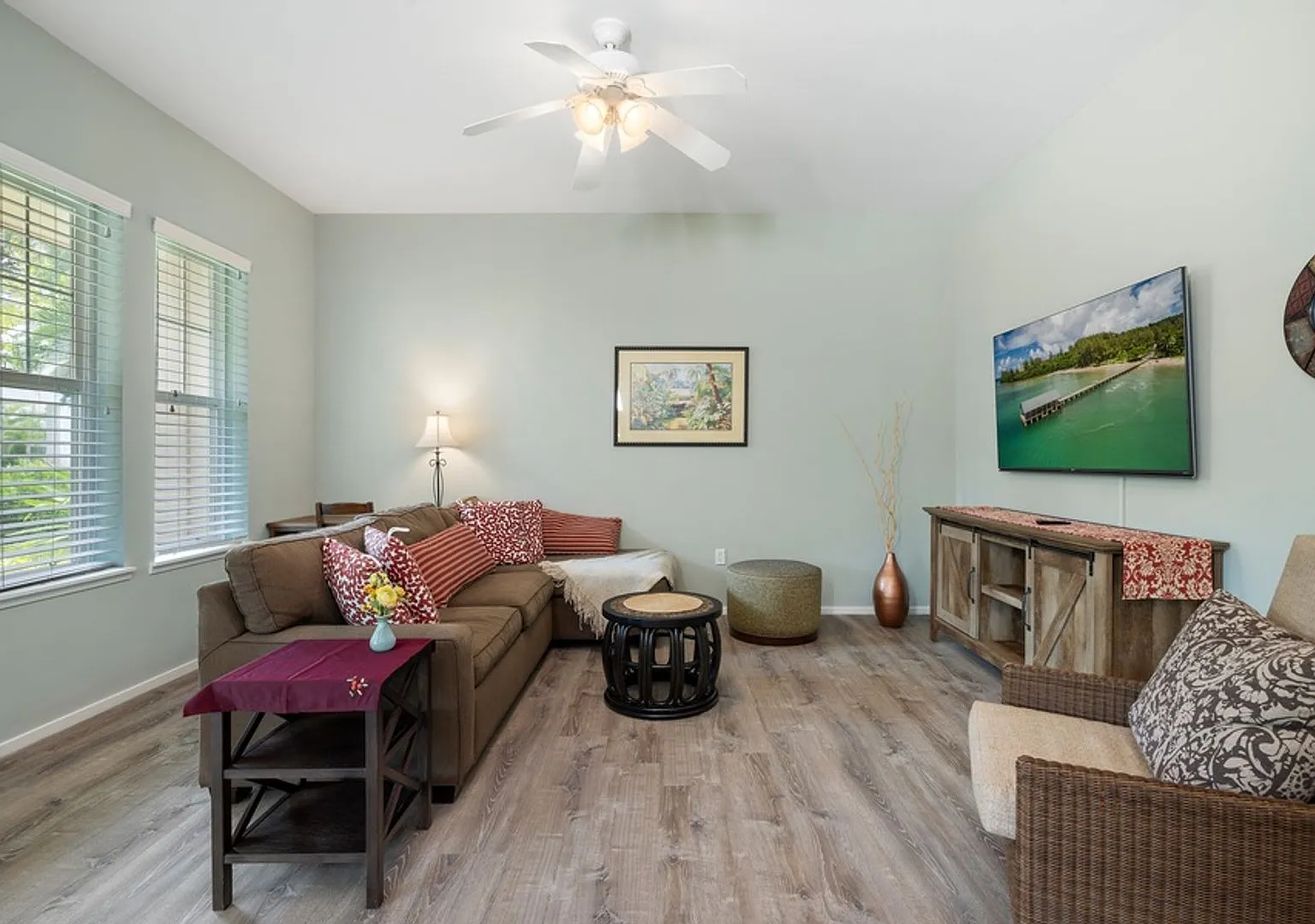 Coconut Plantation 1192-2: Tropical Retreat w/ Lanai, Walk to Beach, No AC or Garage Access — Photo 1