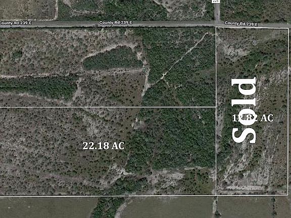 22.18 acres for sale.
