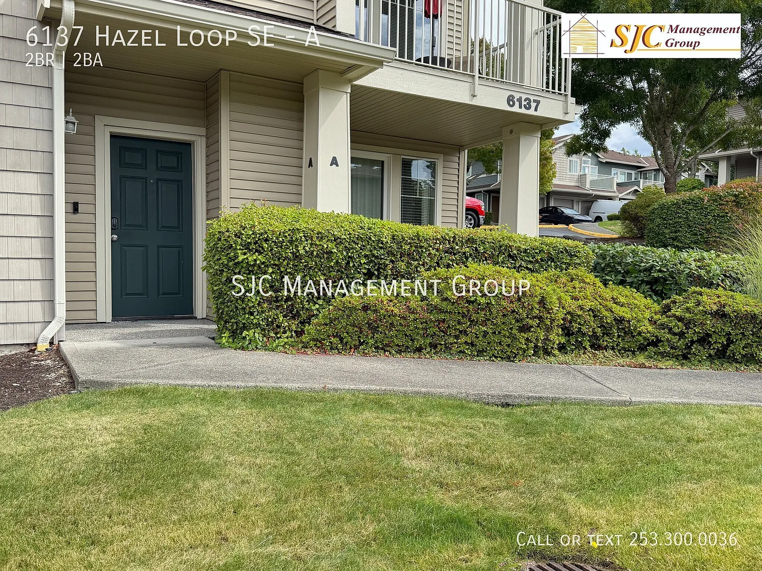 Two bedroom two bath ground floor apartment for rent in Auburn — Photo 1