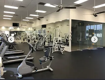 Racquetball court, Full Gym and an open space to workout.