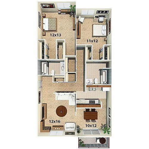 Floor plan Thornbury