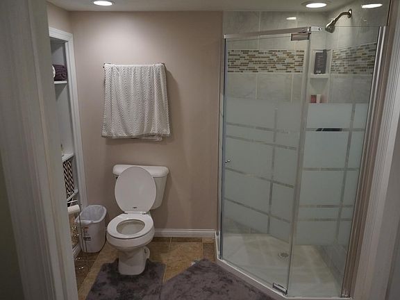 Basement bathroom