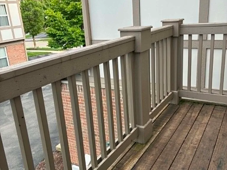 balcony by kitchen