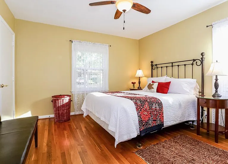 The front bedroom