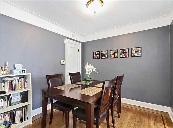 Dining room off the living room