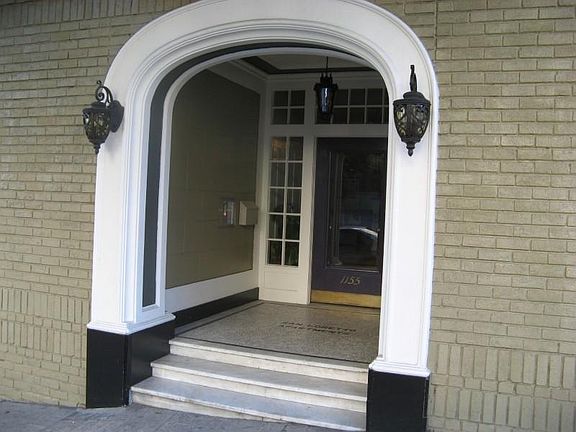 Building exterior.