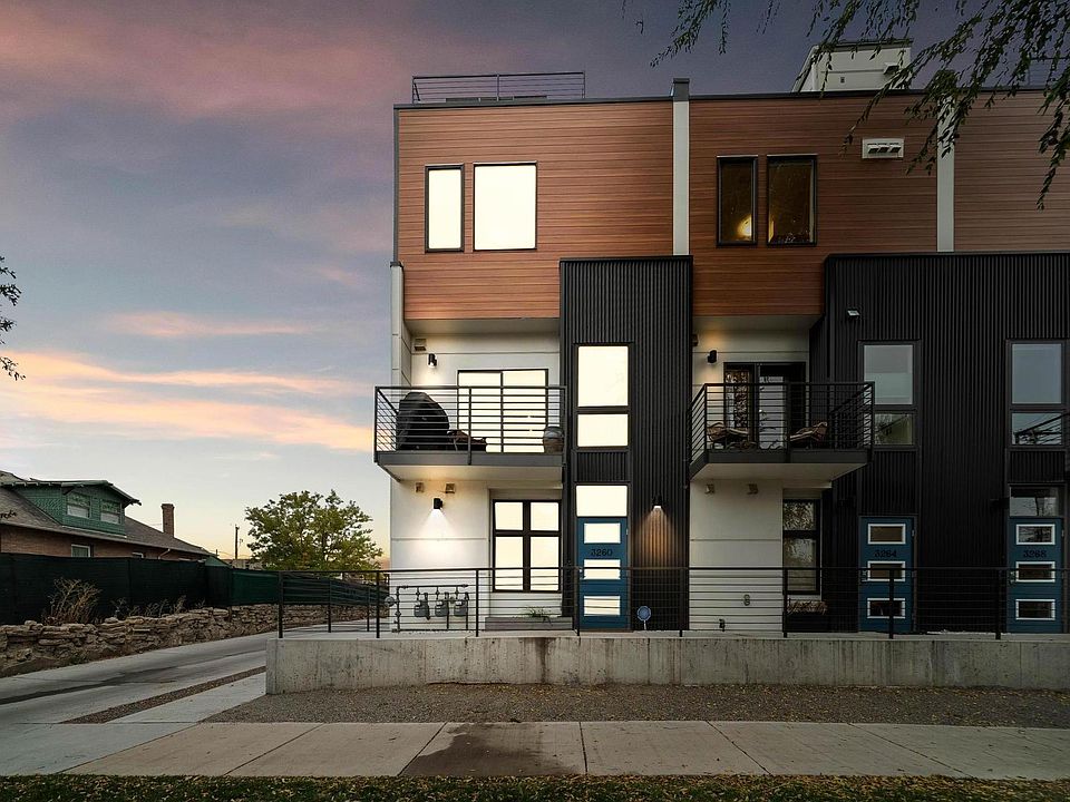 Having an end unit town how is a game changer! You have more privacy and much more natural light. You have a ramp that is ADA-compliant up to the house or you can use the stairs to the left.