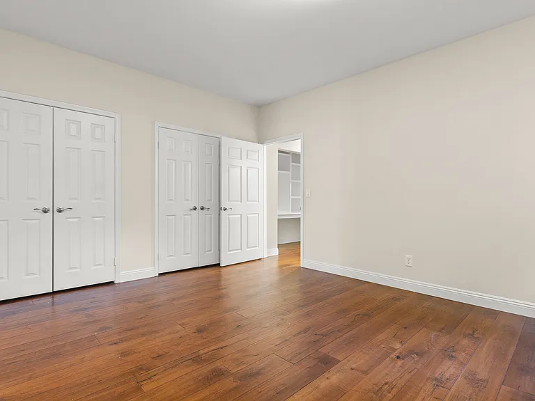 Primary bedroom with 2 closets