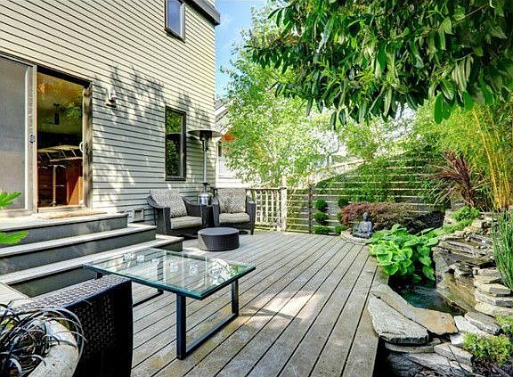 Additional view of deck, wat