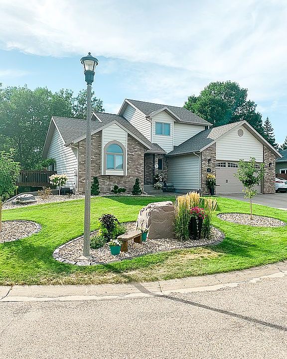 Outside with new landscaping