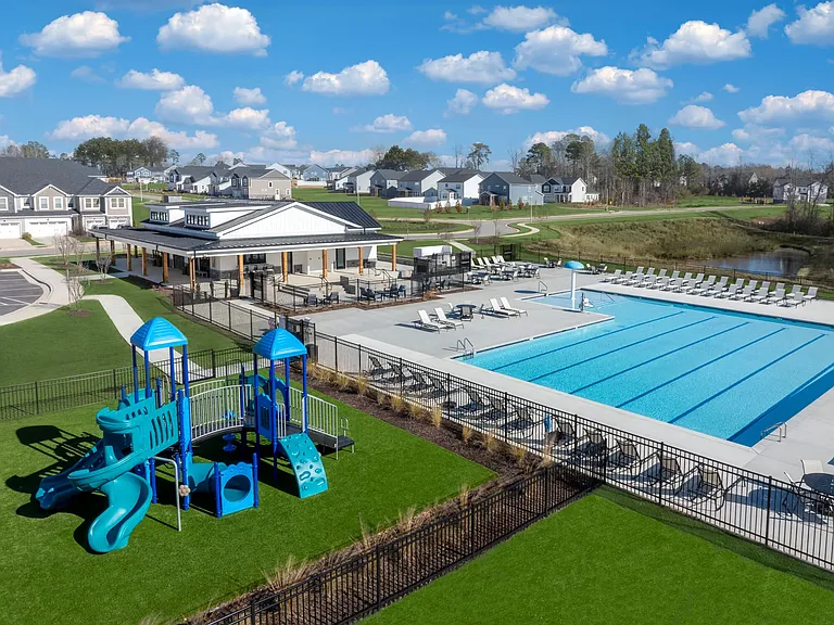 Community pool and play area2