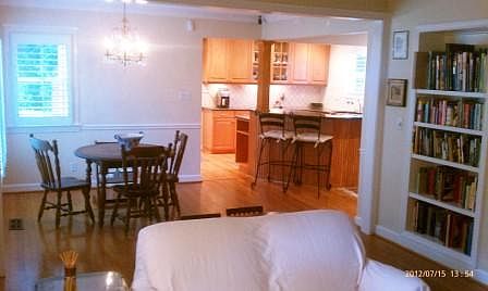From living room to Kitchen