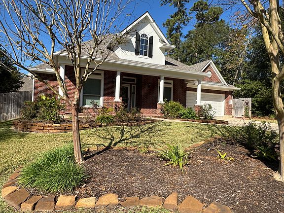 Elevated lot.
East side of house is a forested greenbelt, separating house from roadway.
