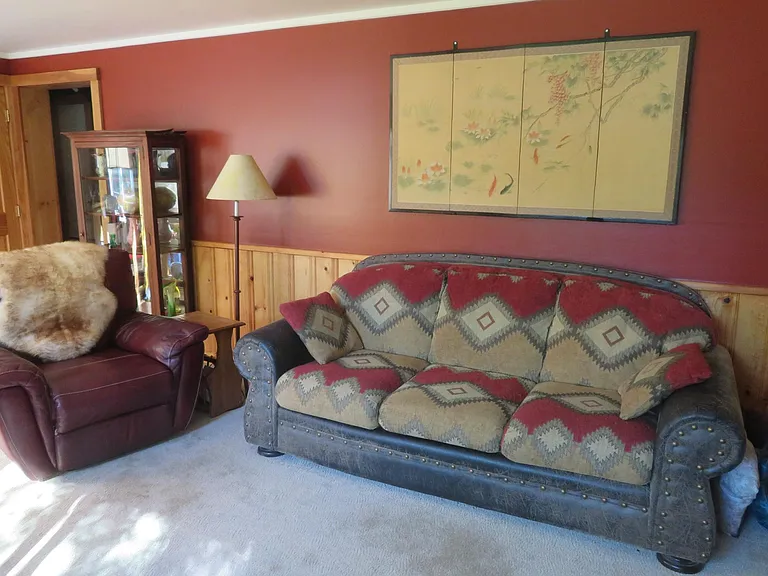 Living room painted this year.