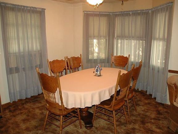 Dining area with Bay Window