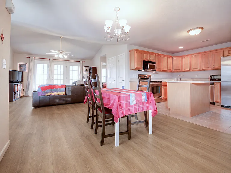 Render of floor upgrade - what to expect for move in