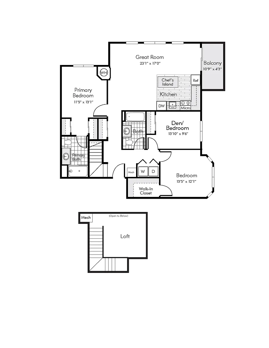 Floor plan Arlington