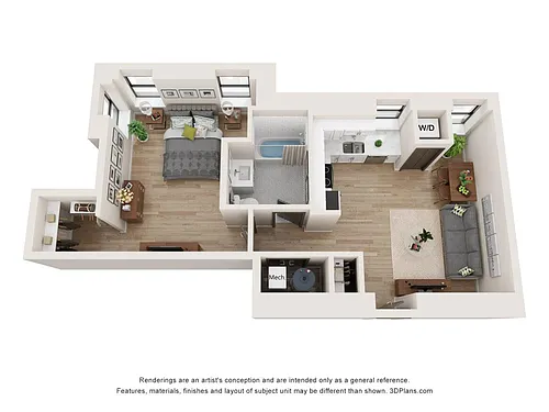 Floor plan Pearson
