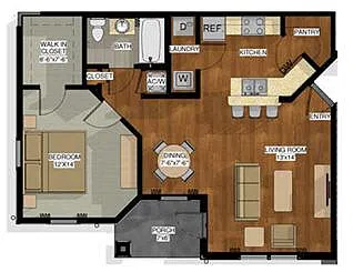 Floor plan Egret