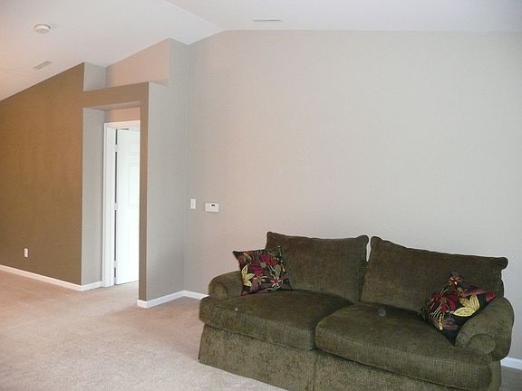 Living room view of master