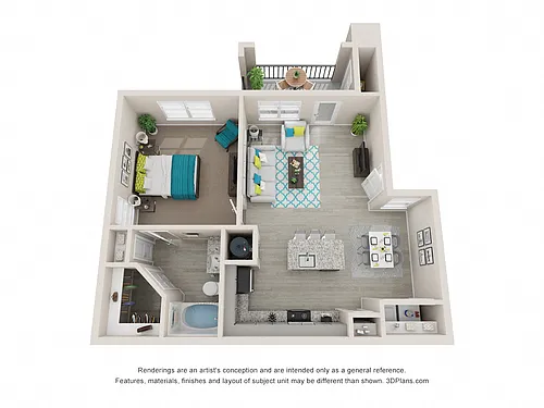 Floor plan The Current