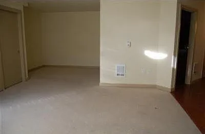 Bedroom nook with closet space