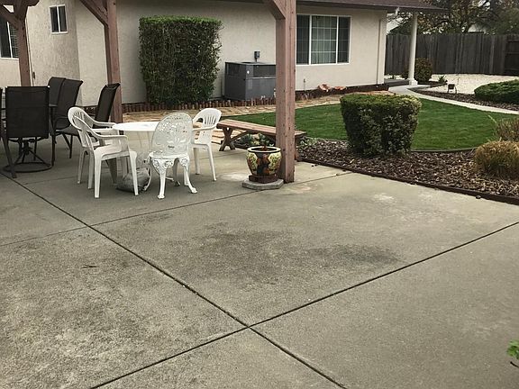 Another view from under the pergola