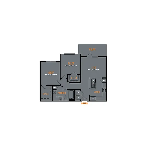 Floor plan B1
